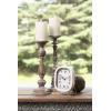 imageSullivans Classic Style Minimalist White Desk Clock  Decor for Work Desk Home Office CLK197