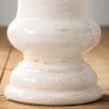 imageSullivans Modern Farmhouse Decorative Ceramic Vase Distressed Decoration for Table Dcor OffWhite Crackled Finish Faux Floral Vase CM2335