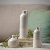 imageSullivans Modern Farmhouse Distressed TwoToned White Small Ceramic Jug Set of Three 3 4 75 10 Tall Crackled Finish Faux Floral Jugs Distressed DecorationWhite