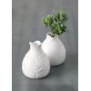 imageSullivans Petite White Ceramic Bud Vases Small Decorative Clay Vases for Living Room or Office Set of 2 DOT202