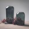 imageSullivans Smoked Glass Vase Flower Vase for Modern Home Decor Minimalist Vase for Shelf and Table Vases for Centerpieces Living Room Bedroom Kitchen and Office Decor G844875