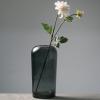 imageSullivans Smoked Glass Vase Flower Vase for Modern Home Decor Minimalist Vase for Shelf and Table Vases for Centerpieces Living Room Bedroom Kitchen and Office Decor G844810