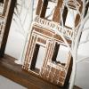 imageSullivans Tabletop Christmas Village Christmas Decor Indoor Christmas Decorations Tabletop Christmas Decor Multicolor 1025quot H Wood