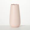 imageSullivans 12quot Matte Blush Pink Scalloped Vase Home Dcor Accents Tabletop Vases Living Room Dcor Mantle and Entryway Vases