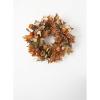 imageSullivans 24 Inch Mixed Leaf Wreath Christmas Artificial Wreath Winter Wreath Front Door Wreaths Indoor ampamp Outdoor Wreaths Door Entryway Porch DcorMedium Mixed Leaf