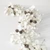 imageSullivans 5 White Cypress Garland Christmas Decor Artificial Greenery Perfect for Fireplace Mantels Dining and Living RoomsGD1473