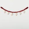 imageSullivans 6 Natural Wood Beaded Snowflake Garland Christmas Garlands Perfect for Christmas Trees Fireplace Mantels Dining and Living RoomsBottlebrush