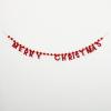 imageSullivans 6 Natural Wood Beaded Snowflake Garland Christmas Garlands Perfect for Christmas Trees Fireplace Mantels Dining and Living RoomsMerry Christmas