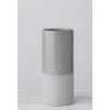 imageSullivans Ceramic Gray Dipped Tall Flower Vase CM2860