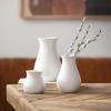 imageSullivans Modern Vase Set Vases for Decor Flower Vases Modern Home Decor White Vases for Real or Fake Flowers Shelf and Room Decor Minmalist Ceramic Vase Set Living Room ampamp Office Decor CM3120