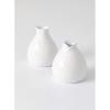 imageSullivans Petite White Ceramic Bud Vases Small Decorative Clay Vases for Living Room or Office Set of 2 DOT202