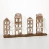 imageSullivans Tabletop Christmas Village Christmas Decor Indoor Christmas Decorations Tabletop Christmas Decor Multicolor 1025quot H Wood