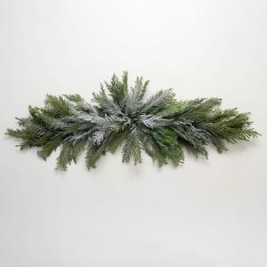 imageSullivans 50quot Norfolk Island Cedar Swag Christmas Decor Artificial Greenery Perfect for Fireplace Mantels Dining and Living Rooms