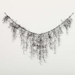 imageSullivans 6 Black Halloween Drop Garland Fall Decor Artificial Greenery Perfect for Fireplace Mantels Dining and Living Rooms6 Black