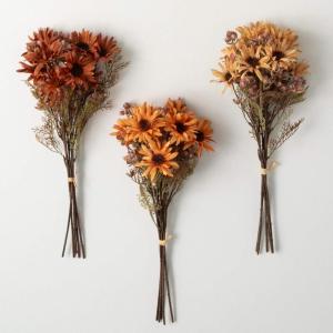imageSullivans Cherry Fall Cosmos Flower Bundle Set of 3 Artificial Fake Flower Lifelike Bouquet Centerpiece for Home Office Weddings and Gifts Decor18