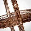 imageSullivans Decorative Tray 2 Tier Serving Tray Dark Brown 2Tiered Woven Tray with Handle Decorations for Home Dcor Kitchen Tabletop Decorations