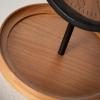 imageSullivans Desk Clock 975quot Small Clock Clock for Bedroom Natural Wood ampamp Black Pedestal Clock Modern Minimalist Clock for Office Home Dcor Table Desk Shelf Mantle Nightstand Tabletop Decorations