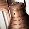 imageSullivans Copper Metal Hanging Glass Lanterns Set of 2 Patio Decor for Garden Yard Backyard Porch Pathway Tree Lighting CoolWarm Light