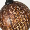 imageSullivans Hanging Solar Light Outdoor Copper Metal Sphere Shape Includes 1 Recharge AA Batteries Patio Decor for Garden Yard Backyard Porch Pathway Tree Lighting CoolWarm LightSphere