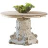 imageVintage Distressed Cottage Fir Wood ampamp Resin Table