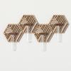 imageSullivans Propagation Stations Hanging Plant Propagation with 4 Glass Tubes Wooden Hexagon Design with Glass Test Tubes Home Dcor Office Wall Decorations to Hang Indoors