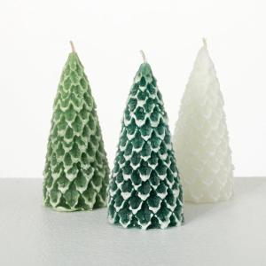 imageTree Wax Candle Set of 3 Scentless Smokeless EcoFriendly Candles