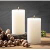 imageAqua Timber Collection Pillar Candle 325x6Cream