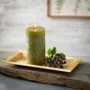 imageAqua Timber Collection Pillar Candle 325x6Green