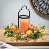 imageAqua Timber Collection Pillar Candle 325x6Orange