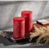 imageAqua Timber Collection Pillar Candle 325x6Red