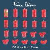 imageAqua Timber Collection Pillar Candle 325x6Red