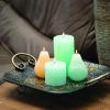 imageAqua Timber Collection Pillar Candle 325x6Teal
