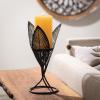 imageAqua Timber Collection Pillar Candle 325x6Yellow