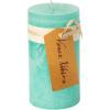 imageAqua Timber Collection Pillar Candle 325x6Teal