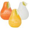 imageSullivans Vance Kitira Pear Candle Set of 3 Unscented 45 Inch CleanBurning Dripless RealWax Candles for Home and Hosting Dcor