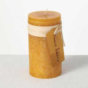 imageAqua Timber Collection Pillar Candle 325x6Brown