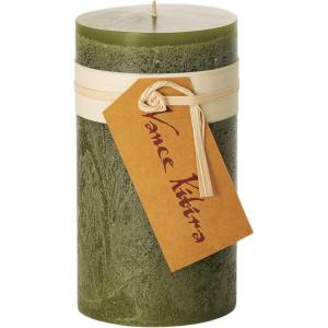 imageAqua Timber Collection Pillar Candle 325x6Green