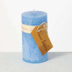 imageAqua Timber Collection Pillar Candle 325x6Light Blue