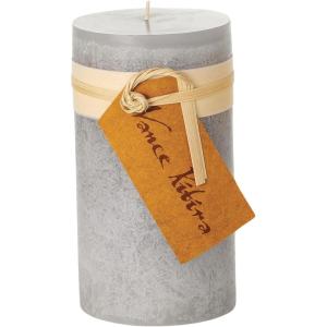 imageAqua Timber Collection Pillar Candle 325x6Light Gray