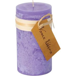 imageAqua Timber Collection Pillar Candle 325x6Purple
