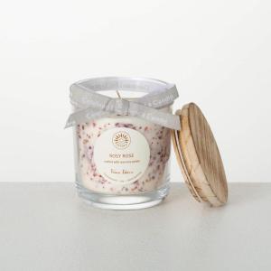 imageSullivans Vance Kitra Mulled Wine Hand Poured Soy Wax Candle Clean Burning 30 Hour Crafted with Real Cinnamon Spice Small Scented Candle in Jar Great for GiftingRosy Rose