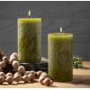 imageSullivans Vance Kitira Pillar Candles Set of 2 6Inch Dark Green Candle Sets CleanBurning EnvironmentalFriendly Unscented HandPoured Wax Candles Home Dcor CT246MOSSKITDark Green