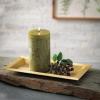 imageSullivans Vance Kitira Pillar Candles Set of 2 6Inch Dark Green Candle Sets CleanBurning EnvironmentalFriendly Unscented HandPoured Wax Candles Home Dcor CT246MOSSKITDark Green