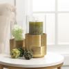 imageSullivans Vance Kitira Pillar Candles Set of 2 6Inch Dark Green Candle Sets CleanBurning EnvironmentalFriendly Unscented HandPoured Wax Candles Home Dcor CT246MOSSKITDark Green