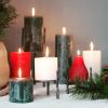 imageSullivans Vance Kitira Pillar Candles Set of 2 6Inch Dark Green Candle Sets CleanBurning EnvironmentalFriendly Unscented HandPoured Wax Candles Home Dcor CT246MOSSKITChristmas