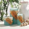imageSullivans Vance Kitira Set of 3 Pillar Candles CleanBurning EnvironmentalFriendly Scentless RealWax Candles Home Dcor Hosting DcorMulticolor