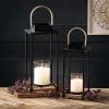 imageSullivans Vance Kitira Set of 3 Pillar Candles CleanBurning EnvironmentalFriendly Scentless RealWax Candles Home Dcor Hosting DcorWhite