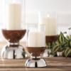 imageSullivans Vance Kitira Set of 3 Pillar Candles CleanBurning EnvironmentalFriendly Scentless RealWax Candles Home Dcor Hosting DcorWhite