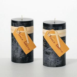 imageSullivans Vance Kitira Pillar Candles Set of 2 6Inch Dark Green Candle Sets CleanBurning EnvironmentalFriendly Unscented HandPoured Wax Candles Home Dcor CT246MOSSKITBlack