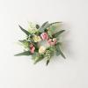 imageSullivans Candle Ring Ranunculus Mini Blossom Wreath Small 45quot Pink ampamp Ivory Flower Wreath for Indoor for Candle Holder Pillar Candle Dcor for Home Office Shelf Fireplace Mantel Table Decorations